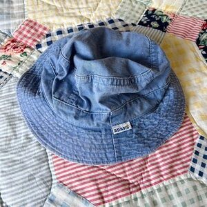 ADAMS Light Blue Cotton Bucket Hat
